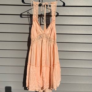 Light pink/peach dress!